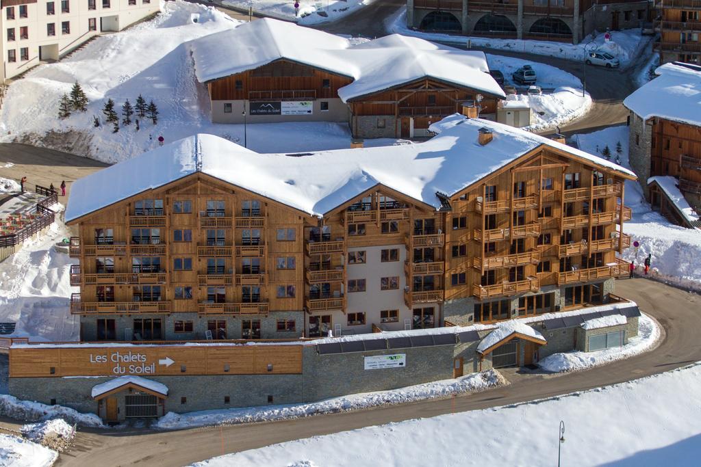 Cgh Residences & Spas Les Chalets Du Soleil Contemporain Saint-Martin-de-Belleville Eksteriør bilde