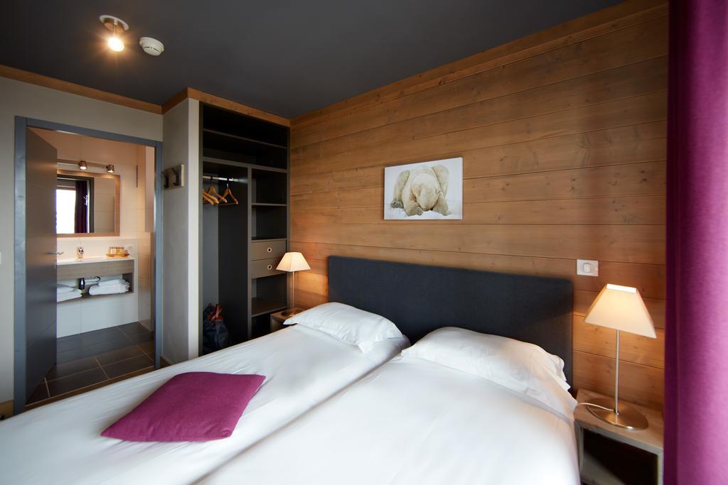 Cgh Residences & Spas Les Chalets Du Soleil Contemporain Saint-Martin-de-Belleville Eksteriør bilde