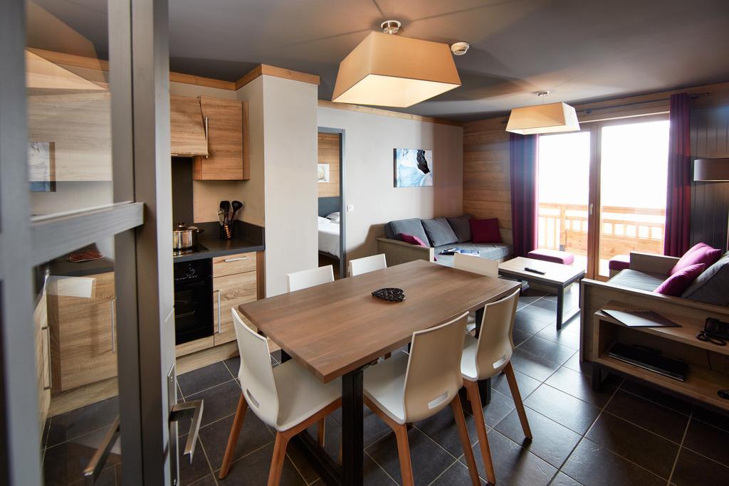 Cgh Residences & Spas Les Chalets Du Soleil Contemporain Saint-Martin-de-Belleville Rom bilde