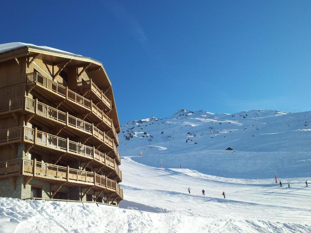 Cgh Residences & Spas Les Chalets Du Soleil Contemporain Saint-Martin-de-Belleville Eksteriør bilde
